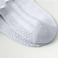 thumbnail image 2 of zbxnLI Toddler Girls Lace Socks Turn Cuff Ankle Socks Baby Girl Princess Dress Socks Cotton Crew Socks, 2 of 6