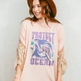 thumbnail image 5 of Protect Our Ocean T-Shirt – Save the Sea Graphic Tee with Whales, Sea Turtle, Seahorse, Marine Life Conservation Shirt, Eco-Friendly Gift for Ocean Lovers, Divers & Environmentalists, 5 of 7