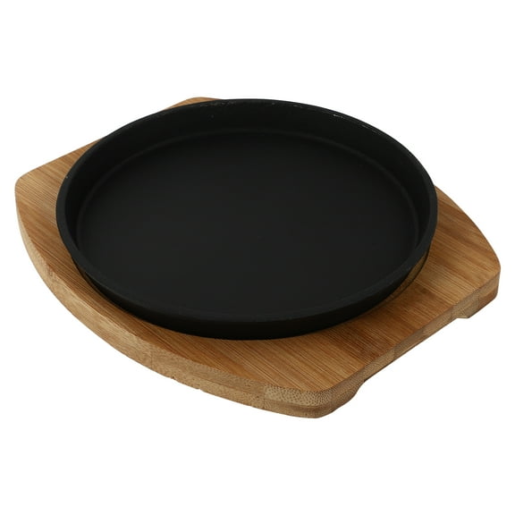 Raindrops Steak Grill Pan Cast Iron 1Set 7.86x7.86in