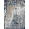 thumbnail image 6 of Luxe Weavers Dark Blue 8x10 Modern Abstract Area Rug Metallic Carpet, 6 of 6