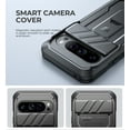 thumbnail image 3 of Dexnor for Google Pixel 9 Pro Case with Slide Camera Cover & Built-in Screen Protector & Heavy-Duty Kickstand,Full-Body Protective Cover Rugged Bumper Cases for Pixel 9 Pro 2024, Black, 3 of 8