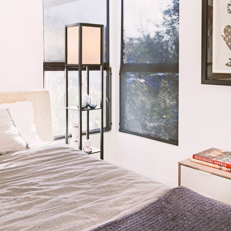 Brightech maxwell led shelf 2024 floor lamp modern