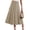 Khaki, variant on Sentmoon Long Flowy Skirts for Women High Waist Mini Skort Delightful Regular Fit Athletic Skirts Women for Everyday Casual Wear M-4XL