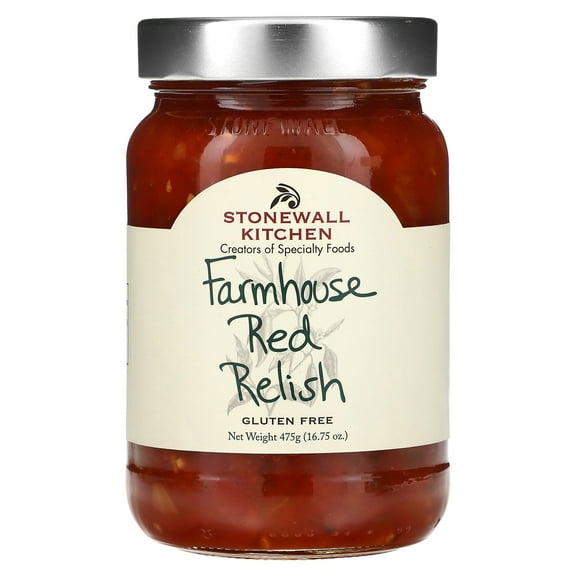 Stonewall Kitchen Farmhouse Red Relish, 16.75 oz (475 g)