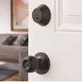 thumbnail image 3 of Hyper Tough Keyed Entry Ball Doorknob Lock and Single Cylinder Deadbolt Matte Black Finish Combo Pack, 3 of 9