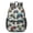 Monster Cartoon Truck Gray Pattern, variant on Monster Cartoon Truck Blue Pattern 17" Waterproof Oxford School Backpacks for Teens, S-Shape Padded Straps, for School, Travel, Hiking, Camping