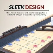 Hathaway Merlot Shuffleboard Table