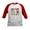 Red/White, variant on CafePress - Canadian Provinces Baseball Jersey - Kids Cotton Baseball Jersey, 3/4 Sleeve Shirt