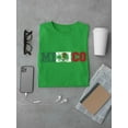 thumbnail image 3 of Mexico Flag W Coat Of Arms. T-Shirt Men -Smartprints Designs, Male Medium, 3 of 4