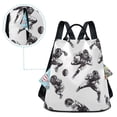 thumbnail image 5 of FORMRS Women's Travel Backpack Purse Anti-Theft Hidden Pockets Casual Shoulder Bag, Football Player Pattern, 5 of 7