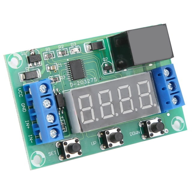 Módulo de retardo del temporizador, módulo de relé de tiempo YX-SJ13 Tablero de control de relé de tiempo Suministros industriales Rendimiento empaquetado con energía