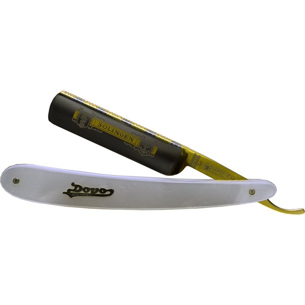DOVO Shave Ready Dovo Pearlex Straight Razor, 5/8", Carbon Steel