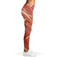 thumbnail image 4 of Weaving Bacon Print Leggings, Funny Sexy Yoga Leggings For Women., 4 of 5