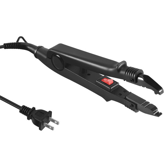 Hair Extension Iron Keratin Bonding Tools Fusion Heat Connector Machine Temperature Blac ywm58