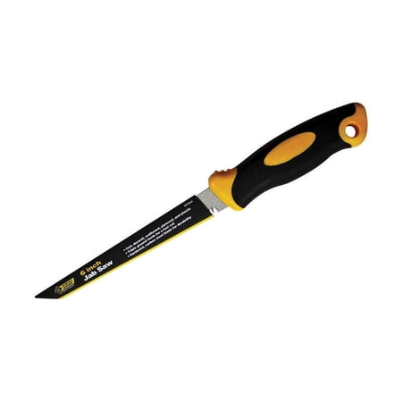 UPC: 0843518088012 | Steel Grip 2796902 6 in. High Carbon Steel Jab Saw  Yellow