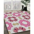 thumbnail image 2 of Ahgly Company Indoor Rectangle Patterned Dark White Beige Novelty Area Rugs, 2' x 5', 2 of 6