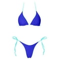 thumbnail image 5 of Afdoent Tankini Swimsuits For Women Bikini Beachwear Tie Side Two Piece Swimsuit For Summer Pool Party Water Activities Trendy Beach Swimwear, 5 of 6