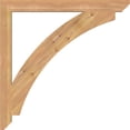 thumbnail image 3 of Ekena Millwork 3 1/2"W x 40"D x 40"H Thorton Slat Smooth Bracket, Western Red Cedar, 3 of 4