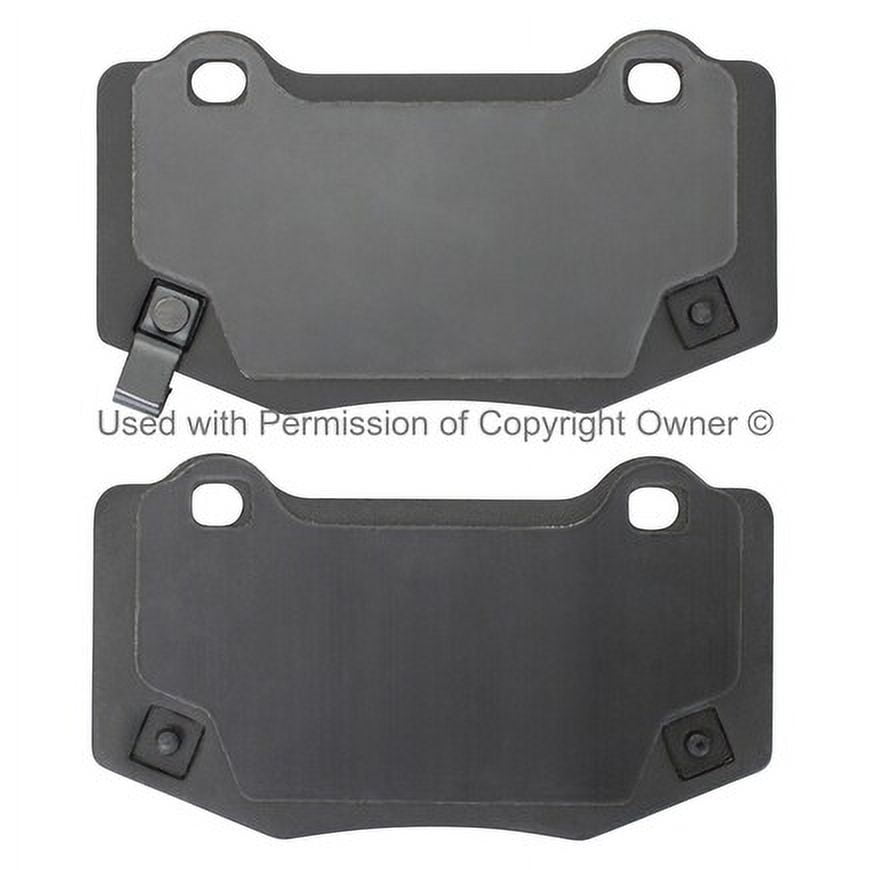 Mpa Electrical 1003-1718M Quality Built Disc Brake Pad Set Black Series,