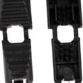 thumbnail image 3 of 10x Cordón De Cierre De Cremallera Desmontable Para Exteriores, Extremos De Bloqueo, Silbato De Cordón, Negro, Para , Paquetes , Bolsas DYNWAVEMX Cierre con cremallera, 3 of 7