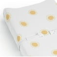 thumbnail image 4 of Sweet Jojo Designs Boho Sun White and Mustard Yellow Boy, Girl, Unisex/Gender Neutral Changing Pad Cover Sheet, 4 of 6