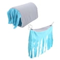thumbnail image 2 of Casa túnel para mascotas, escondite extraíble para animales pequeños, tubo de juego con hamaca y cortinas con borlas para hámster, cobaya, azul, 2 of 14