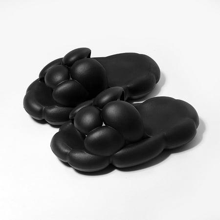 

QWZNDZGR Home Cute Cloud Slippers for Women Summer 2023 New Designer Thick Platform Sandals Woman EVA Soft Sole Non Slip Beach Flip Flops