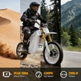 thumbnail image 4 of TST Electric Dirt Bike for Adults (16+), 3600W Peak Motor, 45MPH E-Motorcycle, 48V 22.5Ah Removable Lithium Battery, UL2849 Safety Certified, Off-Road Electric Mountain Bike, 4 of 9