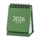 thumbnail image 5 of Calendario Mini calendario de escritorio 2026, diseño minimalista Morandi verde con fechas en inglés (1 unidad) JASKFLY, 5 of 8