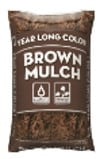 Year Long Colored Mulch Brown, 2 CF