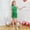 Green, variant on Zecgelong Square Sequin Sleeveless Dress Girls Party Outfit Black 3-4 Years