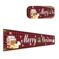 thumbnail image 3 of Ounissouiy Navidad Streamer Colgando Fondo Adorno Poliéster Decorativo Banner Kits de decoración para fiestas  GZ02, 3 of 8