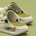 thumbnail image 6 of Clogs for Women and Men Garden Shoes with Arch Support Unisex Comfortable Slip on Sandals with Removable Cushion Footbed Green Size 9, 6 of 7
