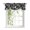 Black, variant on Green White Ink Splatters Tie Up Valances Curtain, Abstract Minimalist Vintage Rough Texture Adjustable Rod Pocket Short Window Treatment Tie Up Curtains Valances for Kitchen Bathroom 42x12 Inches