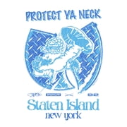Mens Wu-Tang Clan Protect Ya Neck Staten Island T Shirt