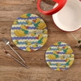 thumbnail image 2 of SKYSONIC Pot Holders Trivets set, 2 Pcs,Little Ducks Potholders for Kitchen Thread Weave Trivets for Hot Dishes/Pot/Bowl/Teapot/Hot Pot Holders, 2 of 7