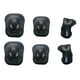 thumbnail image 4 of Almohadillas para las manos, coderas y rodilleras para ciclismo al aire libre, equipo de protección práctico. Negro, 4 of 9