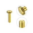 thumbnail image 4 of Brass Hex Bolts, M8x30mm 5 Pack Fully Thread Grade 4.8 Machine Screws, 4 of 5