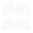 thumbnail image 2 of Transparent Water Drop Storage Boxes for Jewelry Organizer 10Pcs Set, 2 of 4