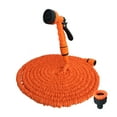 thumbnail image 1 of 25FT/7.5M 3 Times Expandable Garden Hose Leak-proof Expandable Hose High Pressure Telescopic Watering Pipe Magic, 1 of 8