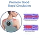 thumbnail image 2 of Masajeador de cuello, 2 piezas, masajeador moldeador corporal de infrarrojo lejano, alivio cervical portátil, terapia ultrasónica para glándulas linfáticas, cinturón inteligente para corregir jo, 2 of 5