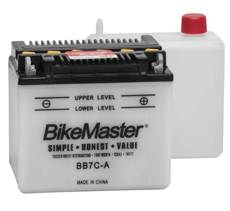 BikeMaster Conventional Battery BB7CA for Yamaha TW200 19872015