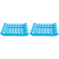 thumbnail image 1 of Cama flotante inflable hamaca plegable para fiesta de piscina azul claro azul, 1 of 4