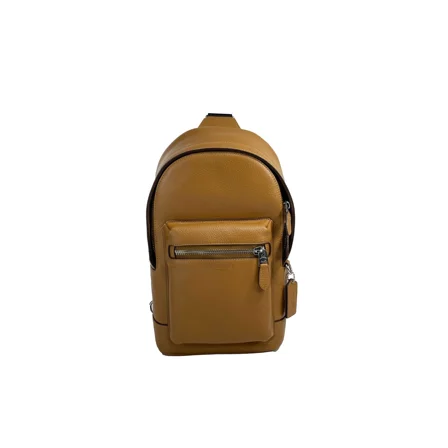 Coach (2540) West Pebbled Leather Sling Pack Backpack Bag