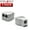 White, variant on RetailAndBulk 2-Pack Telephone Line Splitter 3 Female RJ11 Jacks Duplex Adapter (2-Way Splitter, White)