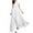 White, variant on Dresses for Women Women's V-Neck Color Short Sleeve Chiffon Waist Closing Evening Dress Dresses for Women 2026 Casual Spring Summer Dress