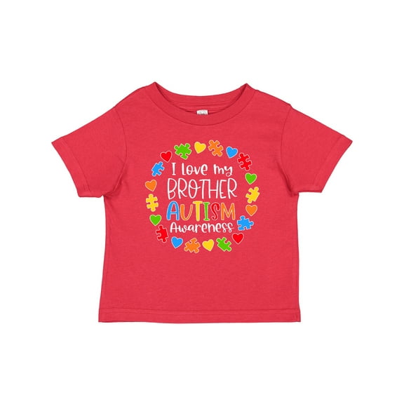 Inktastic I Love My Brother Autism Awareness Boys or Girls Baby T-Shirt