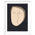 thumbnail image 2 of Art.com Face It 1 Art Print by Design Fabrikken, White Frame Wall Art, 32" x 40", 2 of 5