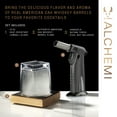 thumbnail image 3 of Viski Barrel Board Smoking Kit, American Oak Whiskey Barrel Wood, 3PC Set, 3 of 8