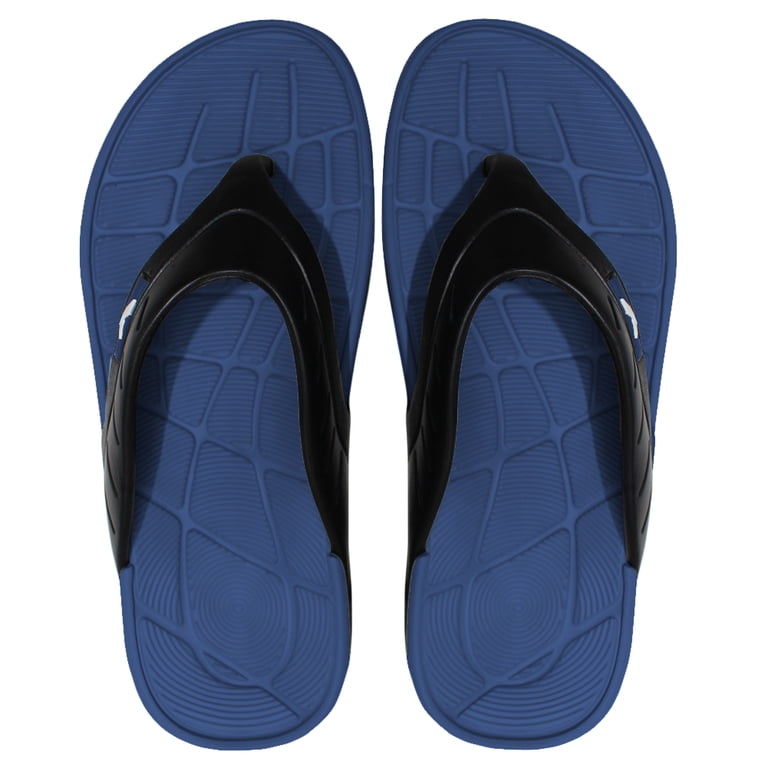 Men\'s Blue Flip-flops Thongs Sandals Durable Comfort Slippers For Casual Amazon.com | NORTY Thong Flip Flops for Men - Footwear for  main image 4